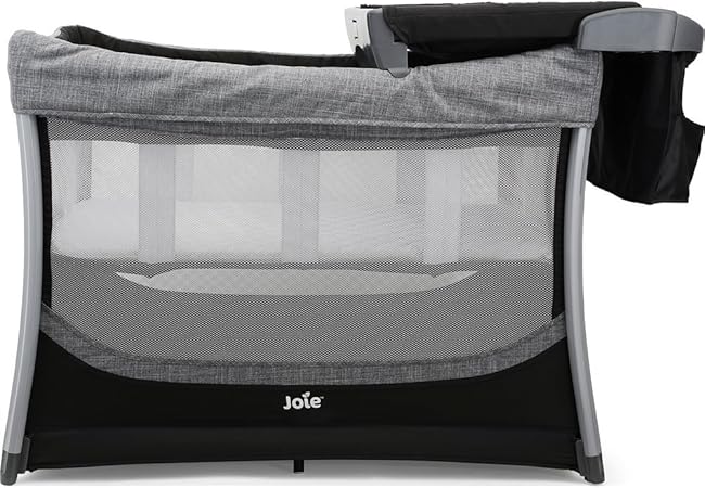 Joie Lit Pliant Bebe Illusion Gris Amazon Co Uk Baby