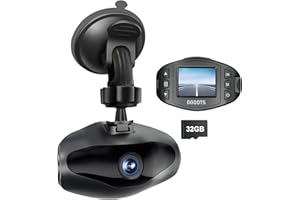 Dash Cam 1080P FHD, GOODTS Dash Camera for Cars, Mini Dashcam Car Camera with 32GB SD Card, Dashboard Camera Driving Recorder with G-Sensor, Parking Monitor, Loop Recording, 1.5-Inch Screen