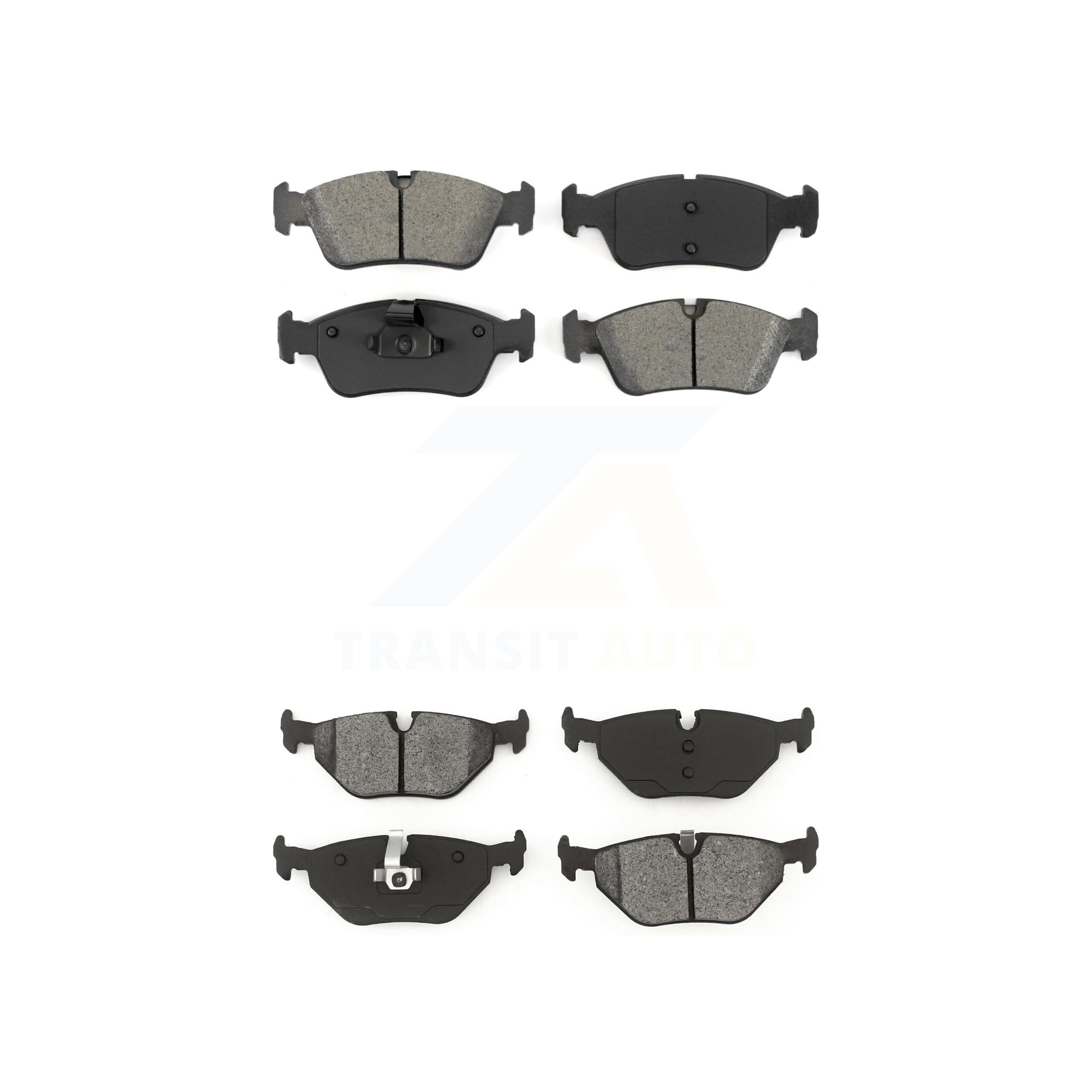 SIM Front Rear Semi-Metallic Brake Pads Kit