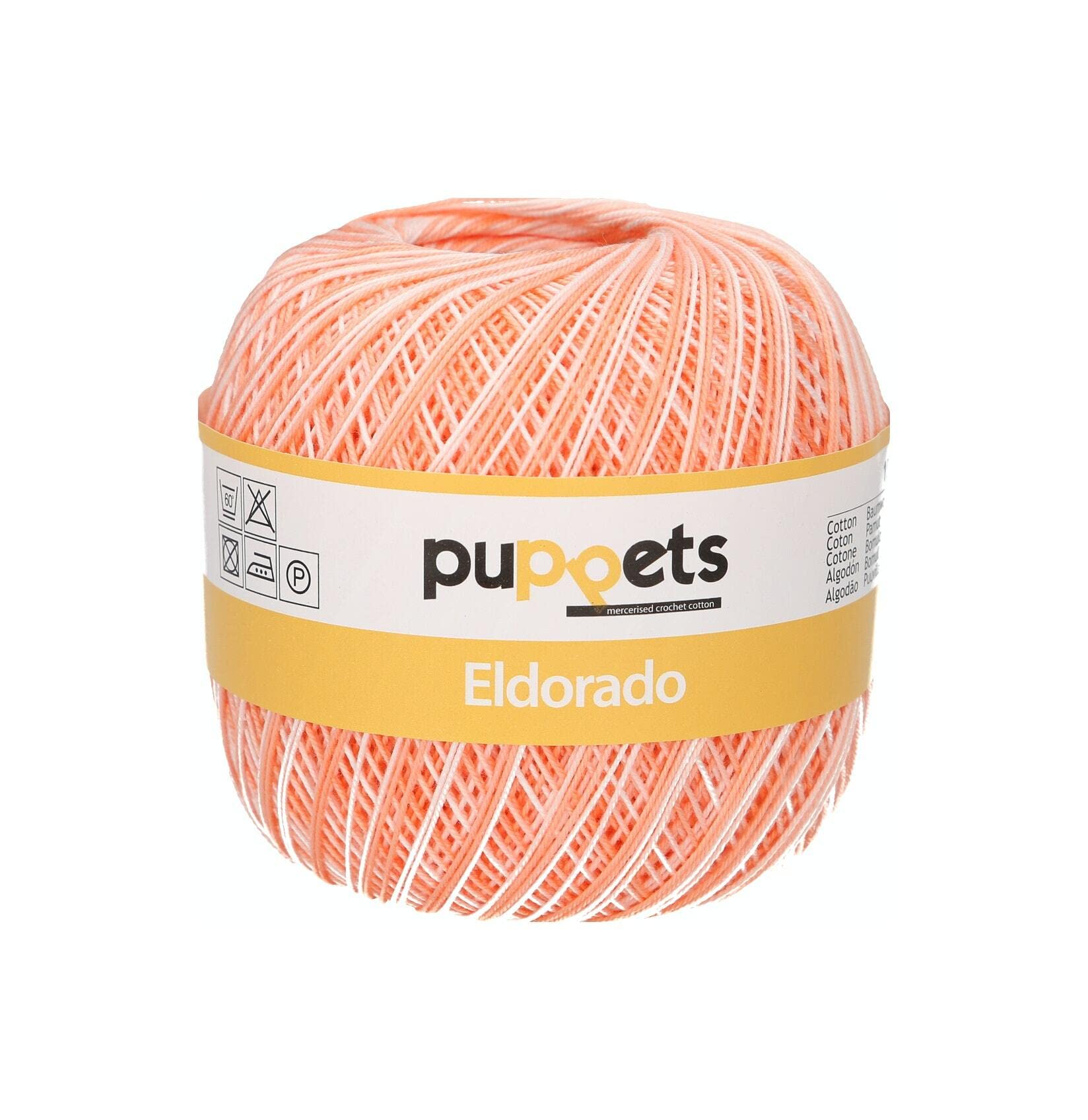 Puppets 4578012-00032 Crochet Yarn, 100% Cotton, 32, One Size