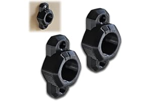 Wheel Mount for Thrustmaster T818 Racing Wheel, For Wall/Aluminum Profile Rig Mount, Includes Screws for Easy Installation (2