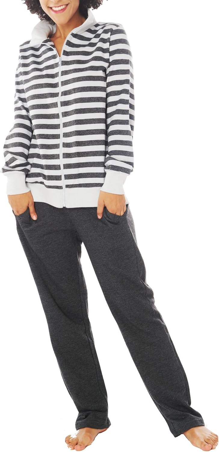 Women's long sleeve jumpsuit, leisure suit, jogging home wear suit