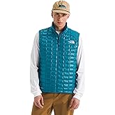 THE NORTH FACE Men's Thermoball Vest | Lightweight Zip Up Vest With Synthetic Insulation, Wind Resistant & Water Repellent