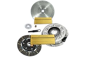 EFORTISSIMO RACING EFT HD Clutch Kit With Flywheel For 1983-1996 Nissan Pickup 720,D21, Pathfinder 2.0L, 2.4L 4 Cylinder - Enhanced Performance and Durability - 12 Month Brand Warranty
