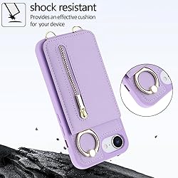 Jcxtrombulous Crossbody Wallet Case for iPhone 16E