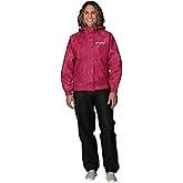 Frogg Toggs All Purpose Women's Rain and Wind Suits, Cherry/Black, Large