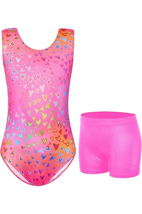 TOADDITDO Gymnastics Leotards for Kids Girls Seychelles