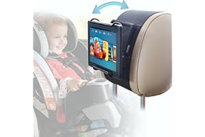 WANPOOL Car Headrest Holder Angle Adjustable Car Headrest Mount Holder for 7-10 Inch Fire Tablets