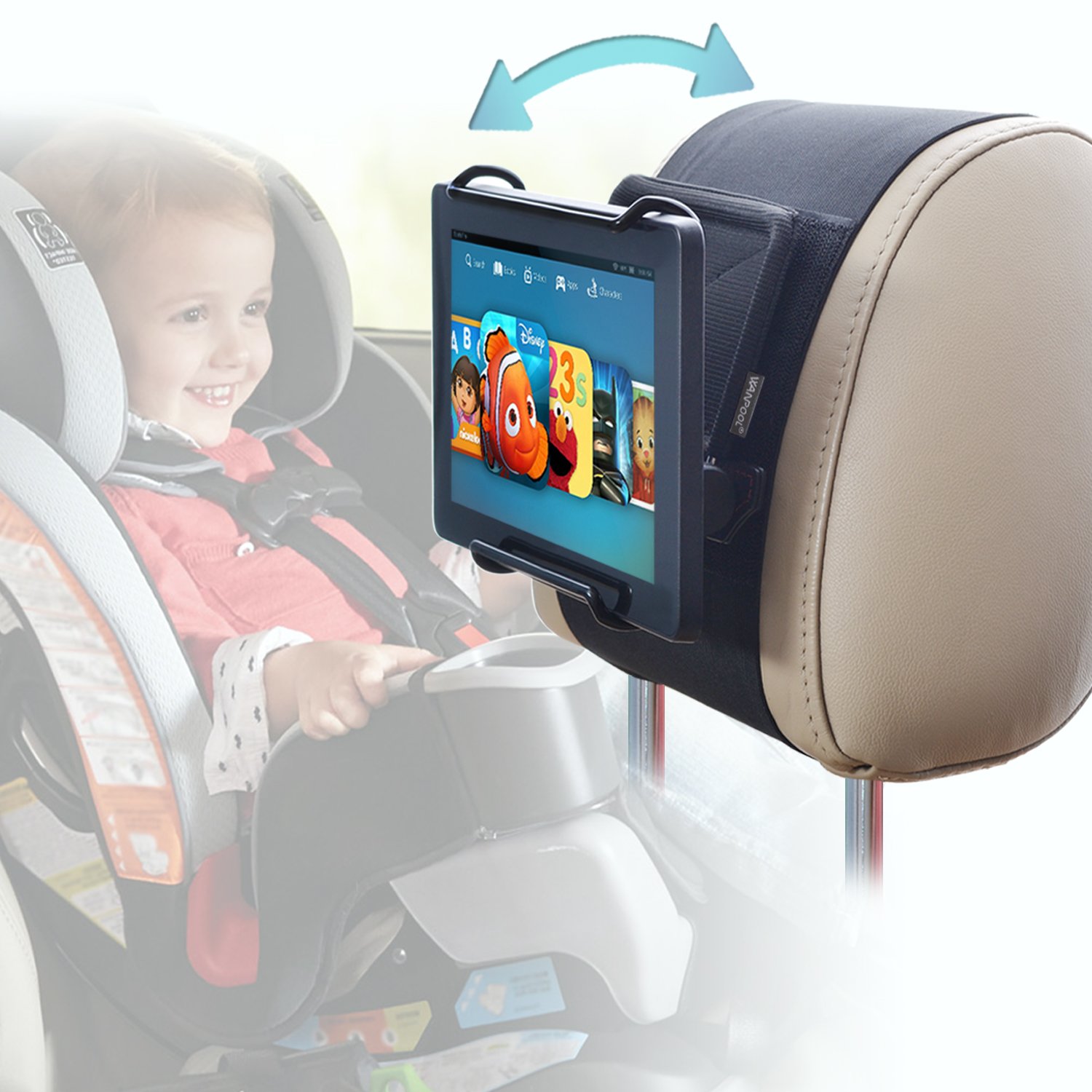Best kindle fire car seat holder