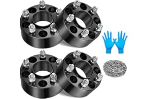 BDFHYK 5x4.5 Wheel Spacers 1.5 inch(38mm) Spacers 5x114.3 Thread Pitch 1/2-20 Stud & 70.5 mm Center Bore, Compatible with Lincoln Town, Mustang Edge Crown Victoria Ranger Explorer, Set of 4