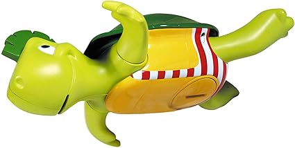 TOMY Wasserspiel für Kinder 'Plantschi die singende Schildkröte' mehrfarbig- hochwertiges Babyspielzeug mit Musik - vereint B