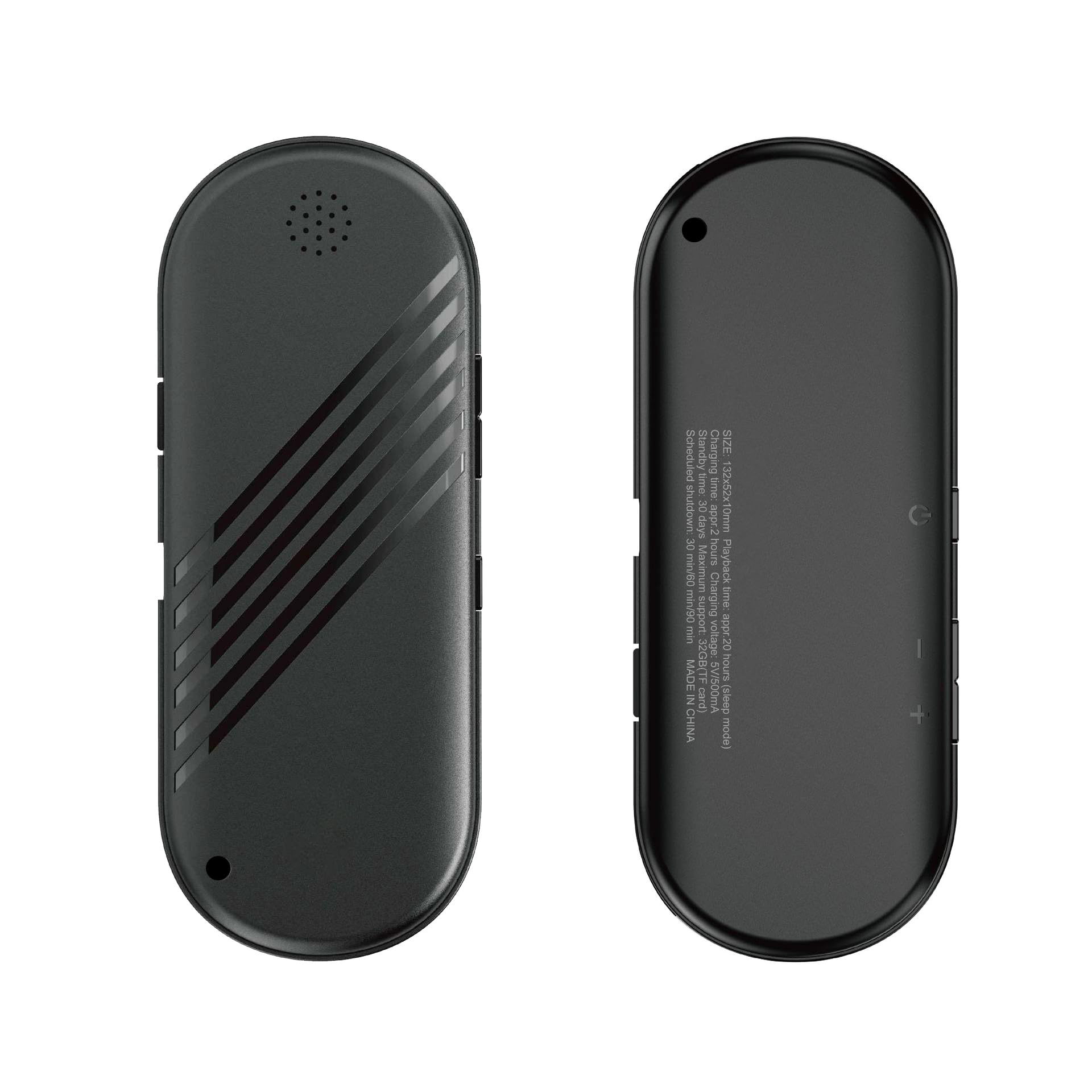 WAONIQ Wireless Speaker, Music Player, Timed Speaker, Wireless Conduction Technology Speaker, with Volume Button Control, Timed Function, Memory Card Socket, Small lanyard