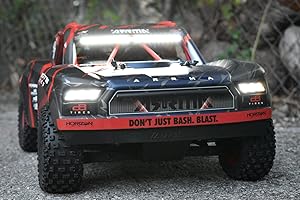 Polo Creations RC Arrma MOJAVE 6s Lights Kit Remote Control LED Headlight Light Bar Taillights - Only Headlights
