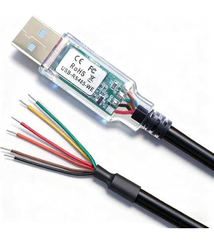 Usangreen Cable USB RS485 compatible con Gerbox GX EM540 Grid Meter