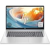 HP 17 New Business Laptop, 17.3" HD+ Touchscreen, AMD Ryzen 5 7000 Series CPU (Beats Intel 13th i7-1355U), 8GB RAM, 512GB SSD, Webcam, HDMI, Backlit Keyboard, Fingerprint, Wi-Fi 6, Windows 11, Blue
