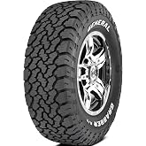 General GRABBER A/TX WITH WHITE LETTERING LT265/70R18 Tire - All Season, Truck/SUV