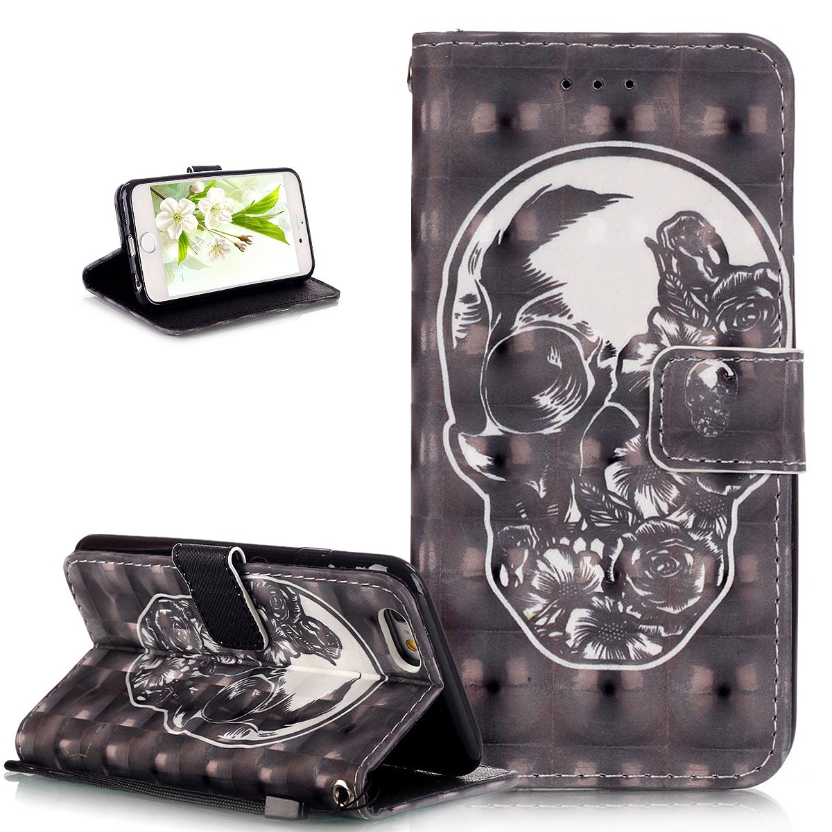 Funda protectora, Calavera Flor Negra