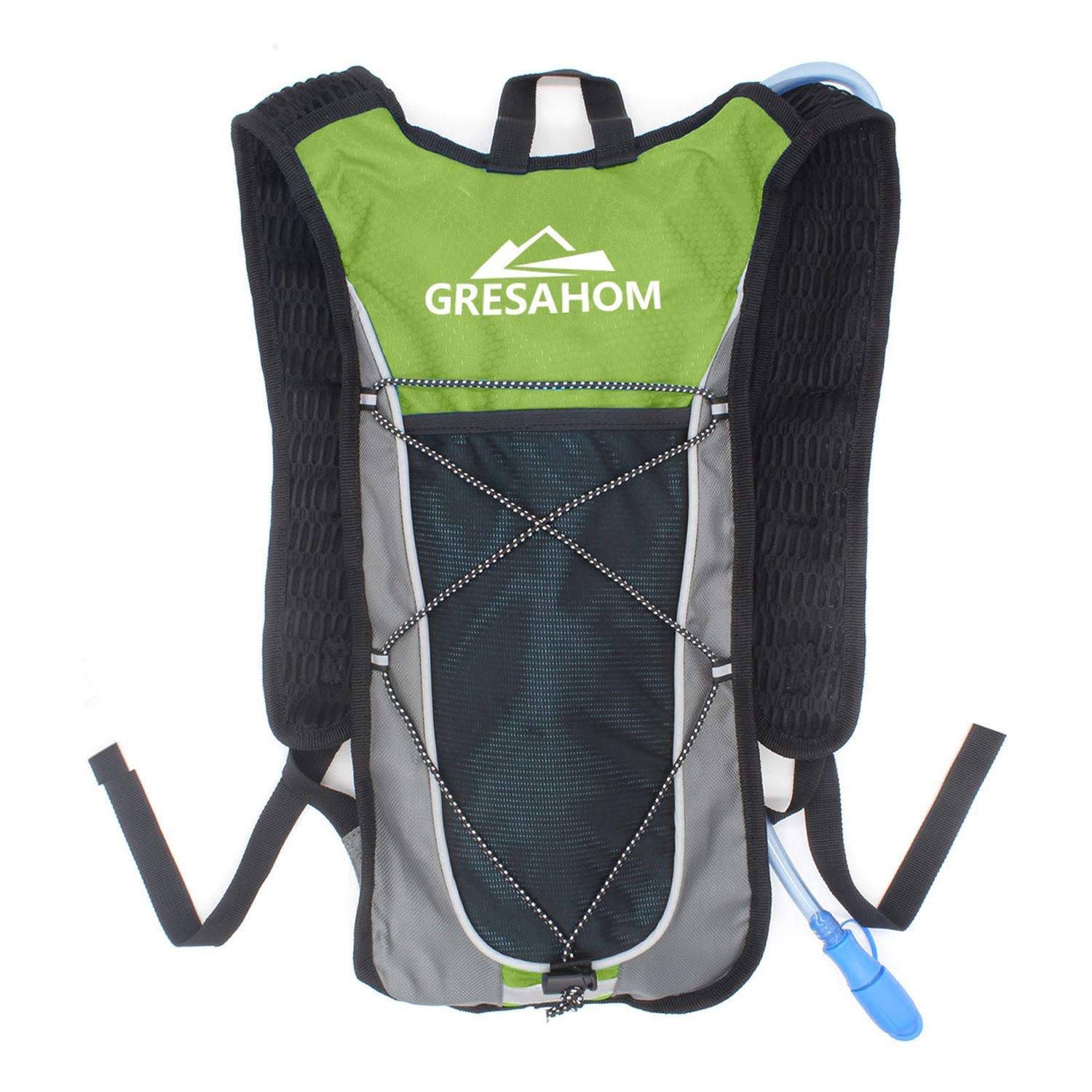 GRESAHOM Zaino Acqua,Con Vescica dAcqua 2L,Ultraleggero Zaino Running acqua  vescica per Ciclismo Escursionismo Corsa Bicicletta Campeggio Alpinismo  Zaini Porta Sacca Acqua Backpack di Campeggio Zaini Zaini sportivi e  outdoor berjaya.edu.my