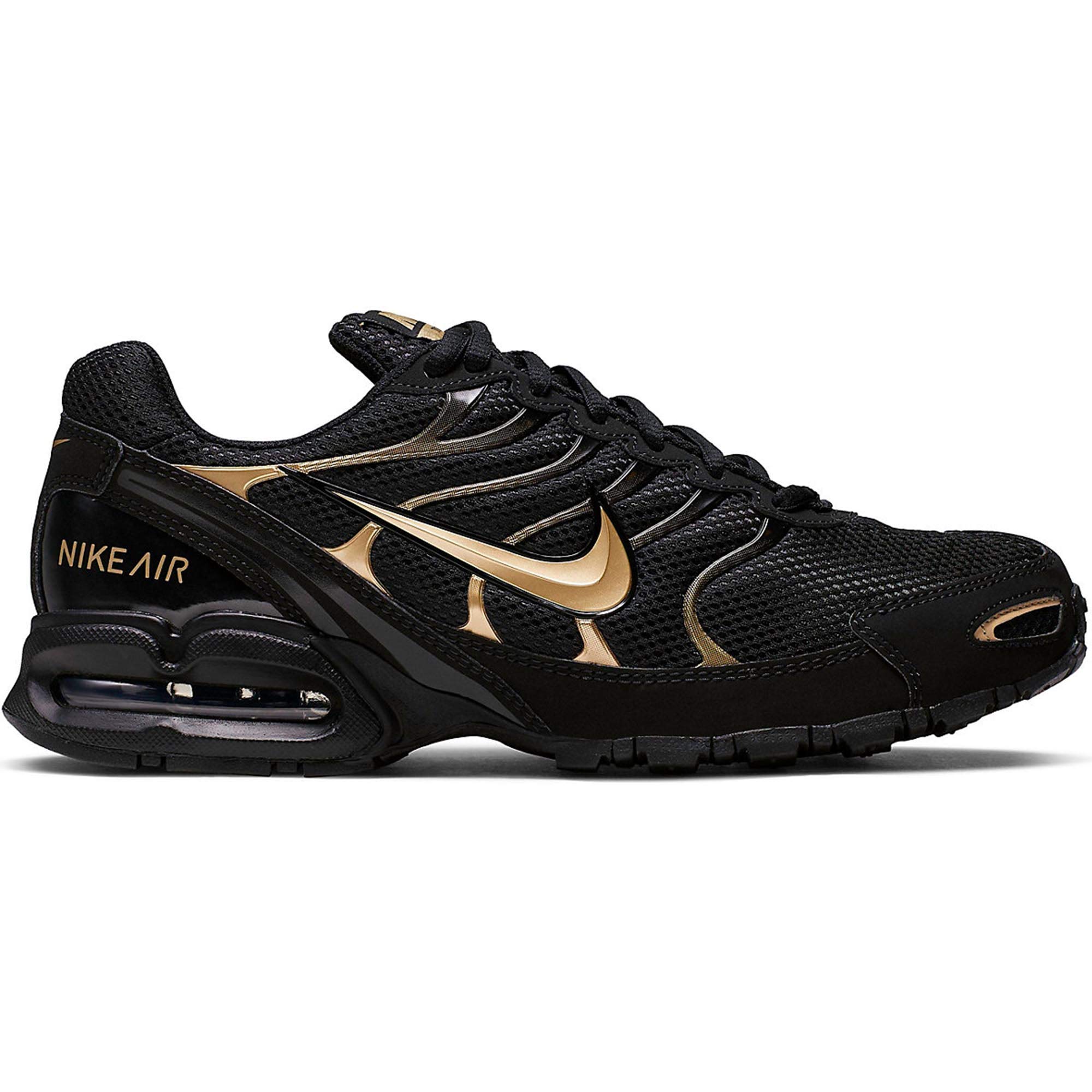 nike mens black and gold