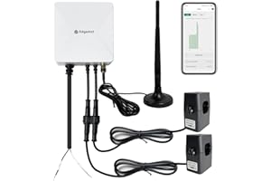 EDGEANT WiFi Energy Monitor with 2 * 300A Clamps, Real-Time Electricity Tracking, Smart Home Power Management