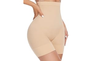 YADIFEN Tummy Control Shapewear Women High Waist Shapewear Shorts Seamless Anti Chafing Slip Shorts for Under Dress