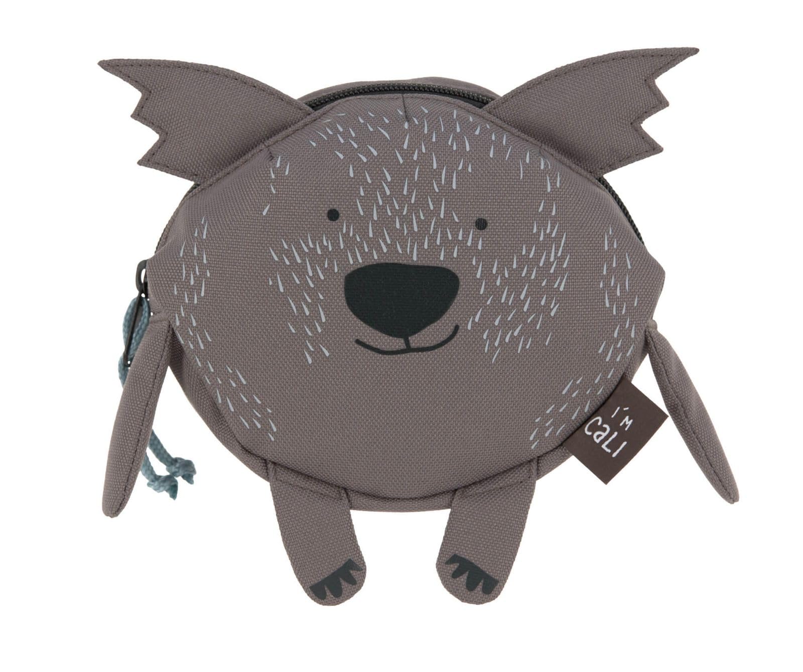 LÄSSIG About Friends Kinder Fanny pack belt bag from 3 years, 14 cm, Cali Wombat