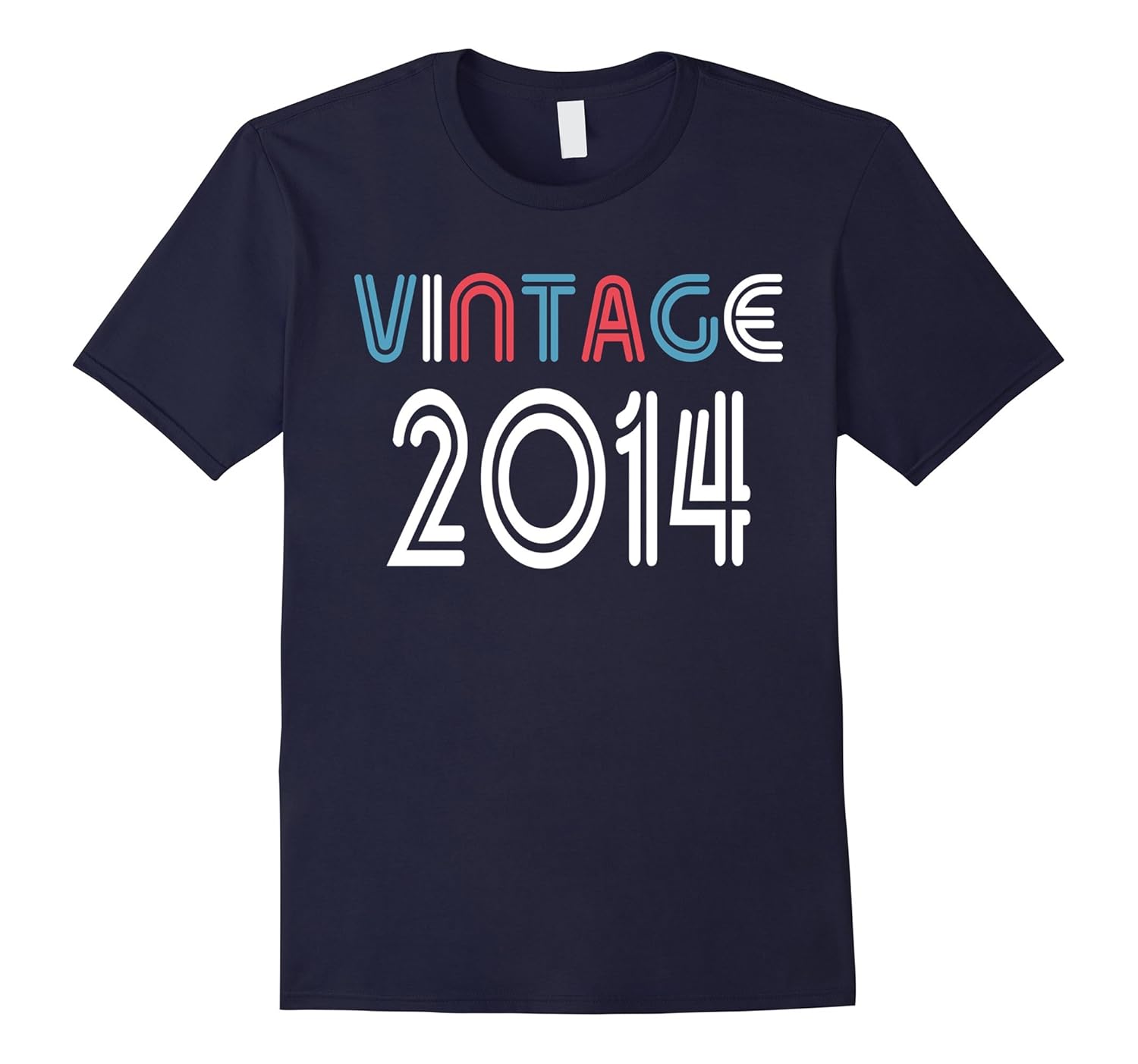 Vintage 2014 Shirt Funny 3 Years Old 3rd Birthday Gift-ANZ