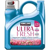 Kirkland Signature Ultra Fresh Premium Fabric Softener, Spring Fresh, 187 Fl Oz