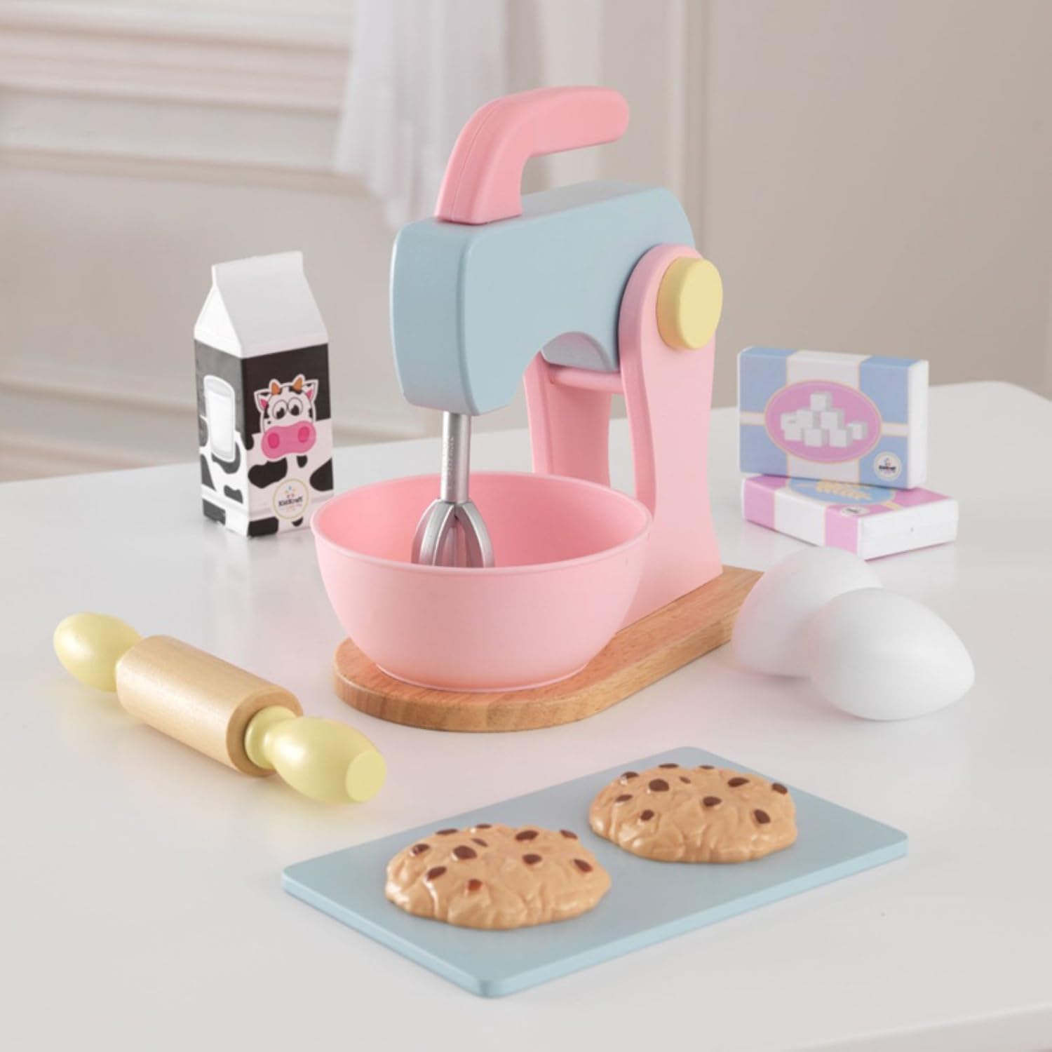 kidkraft pastel kitchen accessories