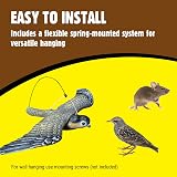 The Big Cheese Flying Falcon Decoy: Wind-Action Bird Deterrent 21in Wingspan view 4