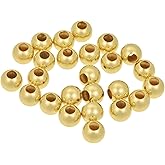 25 4mm 1.7 mm-Hole Gold-Filled Beads: Elegant Spacer, Accent, and Layering Versatile Components for Necklaces, Bracelets, Earrings, and Wire-Wrapped Jewelry Creation SKU j-458604