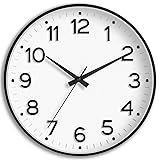 Roymnie Wall Clock, Silent Wall Clocks Battery