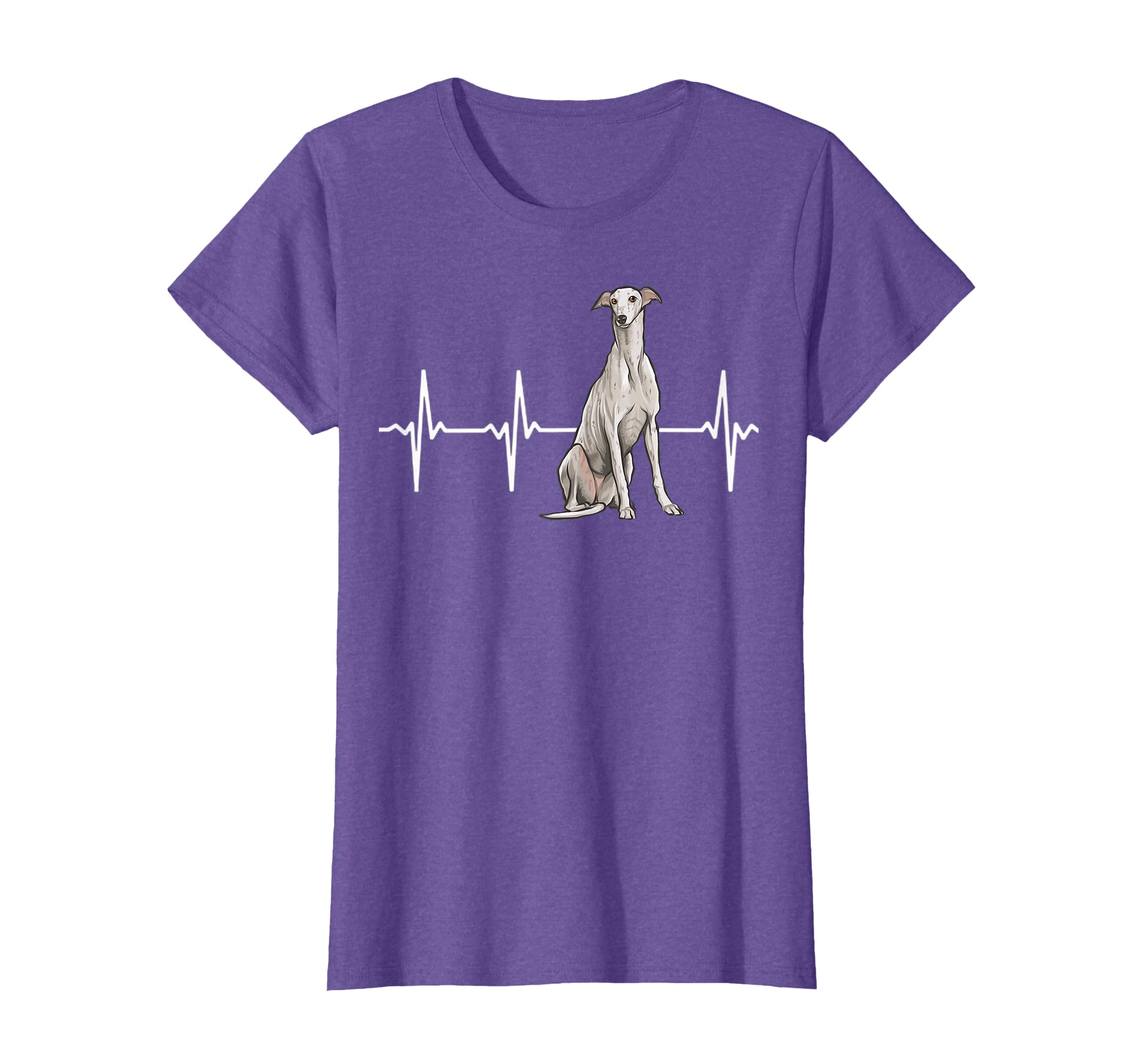 Greyhound Heartbeat Dog Lover T-Shirt