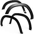 Tyger Auto Fender Flares Compatible with 2019-2024 Ram 1500 (Not Fit 2019-2024 Classic; Rebel; Warlock; TRX), Fine-Textured Paintable Factory Style 4pc | TG-FF6D4328