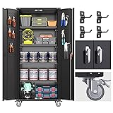 GangMei Garage Storage Cabinet with Wheels