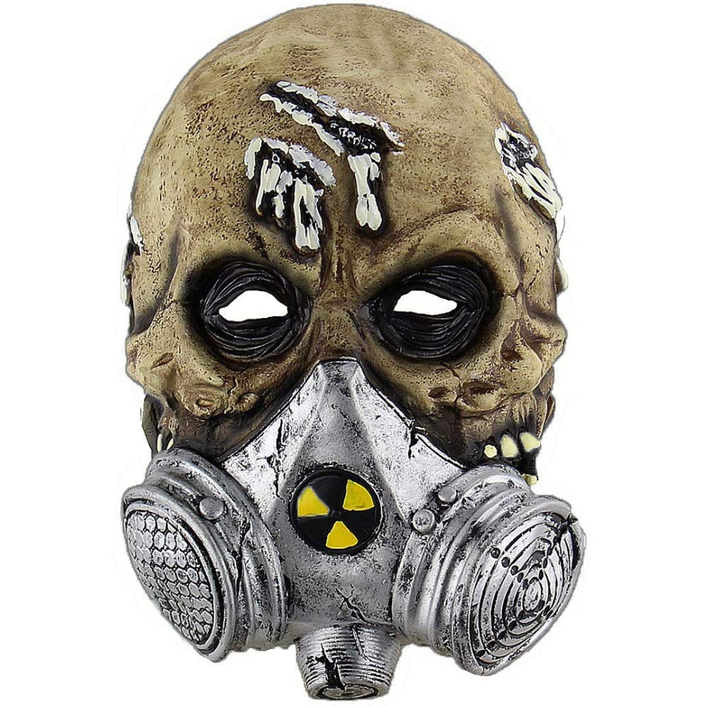 Halloween Masks for Adults - Terror Scary Gas Mask - Party Scary - Nuclear Atomic Biochemical - Alien Masks