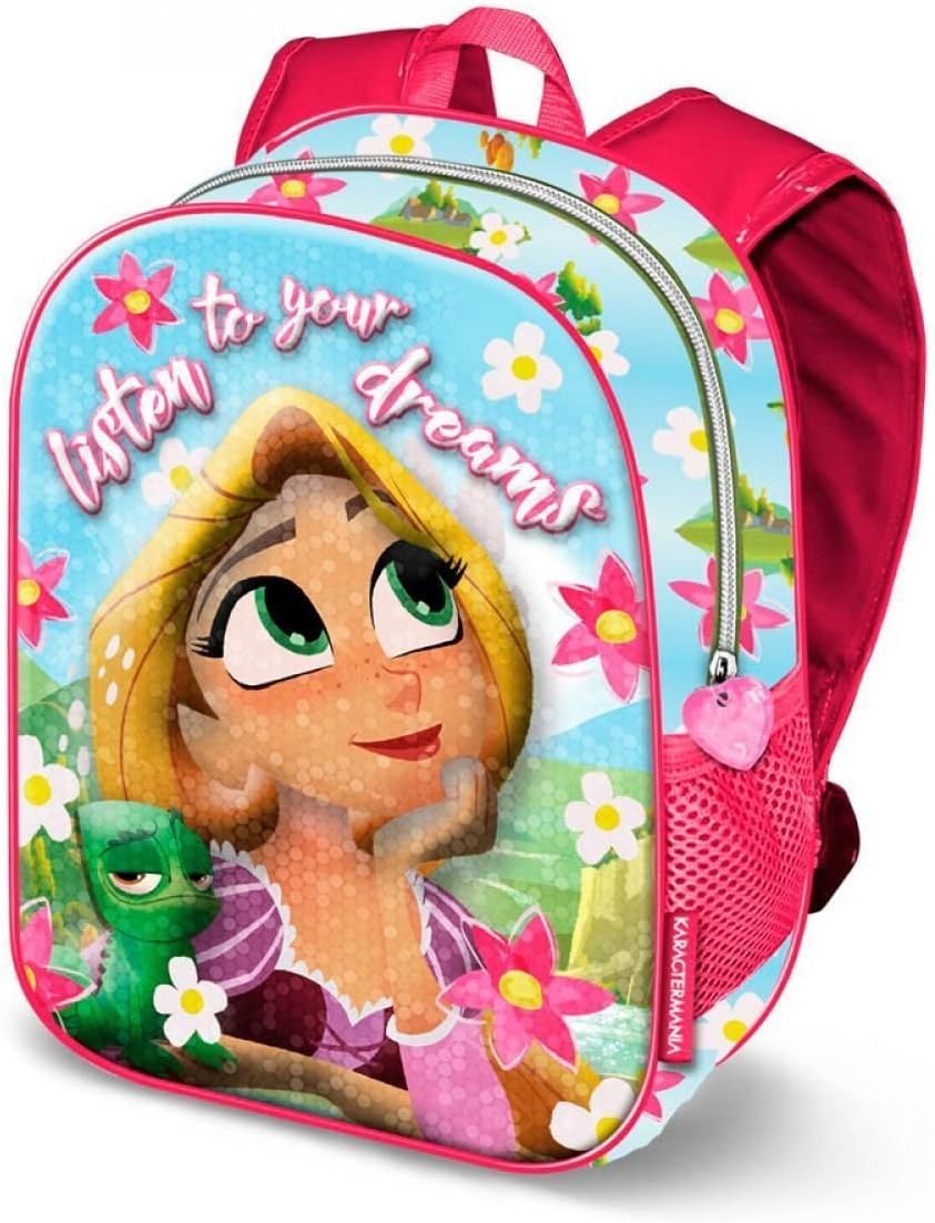Verde 31 cm Karactermania Rapunzel Listen Mochila Infantil Mochilas  infantiles Juguetes y juegos futakuchi-hakata.com