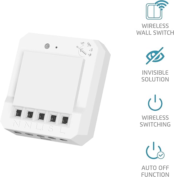 Trust Smart Home ACM 2300 HC Interruptor integrado color blanco