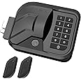 RVLock Trek RV Lock Keyless Entry with Built-in Bluetooth, USB-C Rechargeable RV Door Lock, 5-Button Key Fob, and 10-Digit Keypad