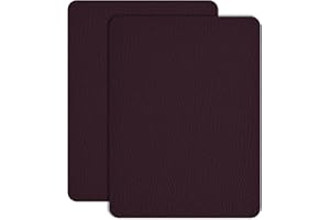 HUIMEILE Leather Repair Patch Tape 8×12 inch 2 pcs Furniture Leather Strong Self Adhesive Tape for Sofas Couch Car Seats Cabinets Bags Anti Scratch Patches First Aid Patch Fixing Leather Dark Brown