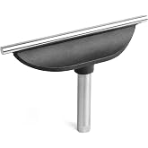 BMWOOD 8" Tool Rest with 5/8" Diameter 82mm Length Post, Woodlathe Heavy Duty Round Bar Straight.
