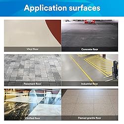 3M Black Stripper Pad 7200, 17 in, 5/Case