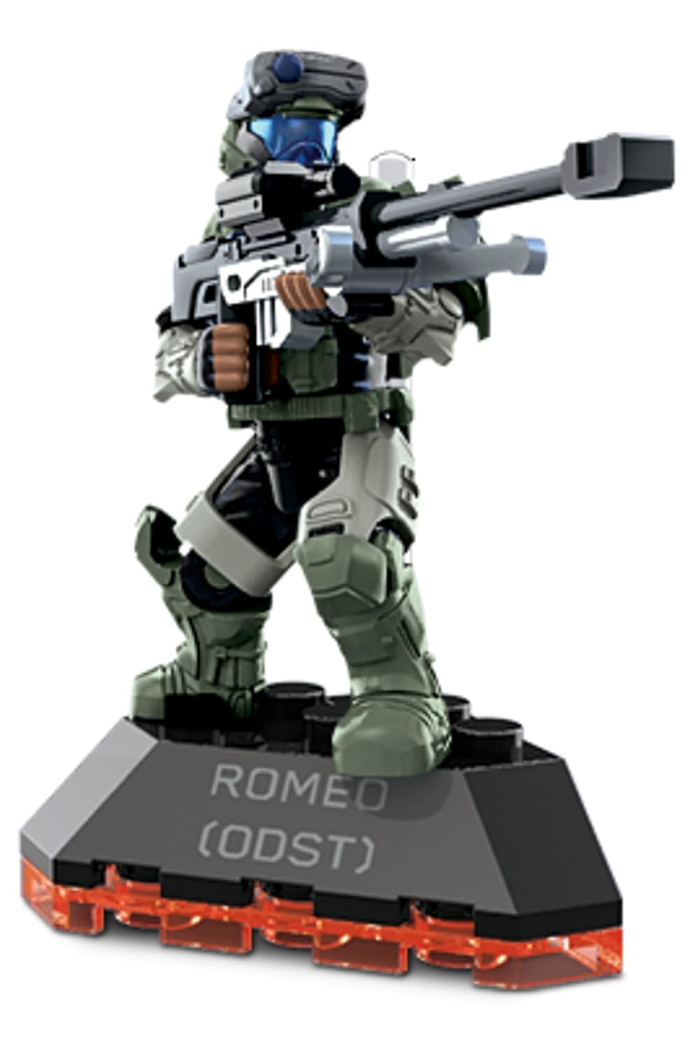 ODST Mega Construx Halo Heroes Series 2 Romeo Mattel DPJ78 Building