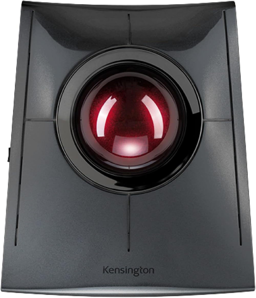 Kensington SlimBlade Pro Bluetooth Trackball Mouse 55mm Ergow Ambidextrous