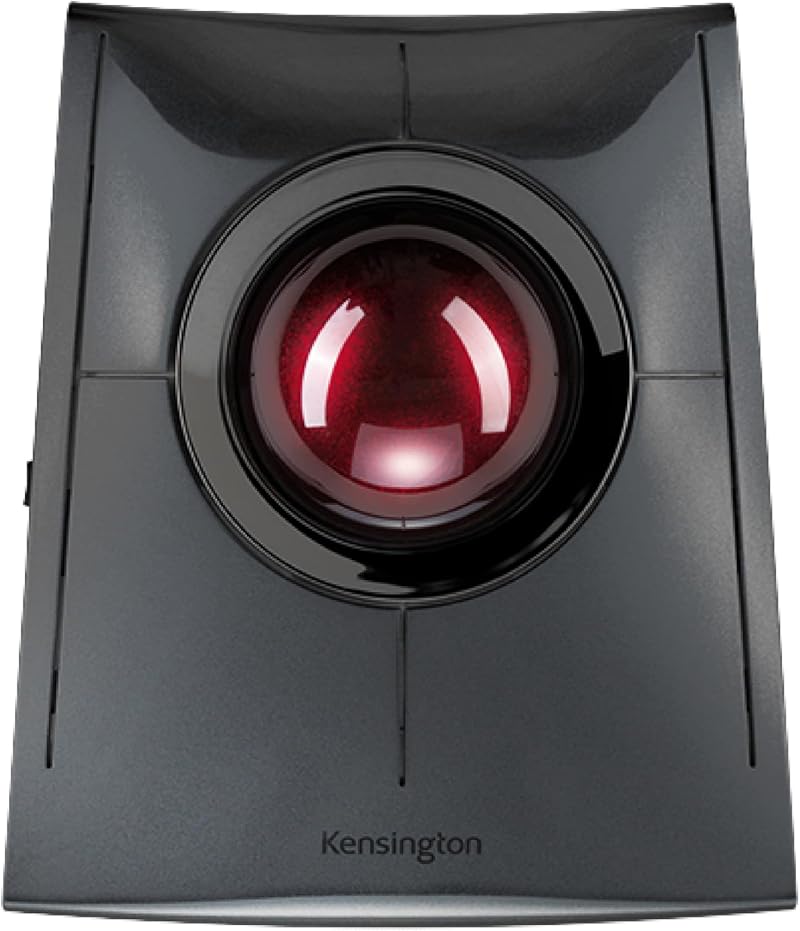 Kensington SlimBlade Pro Bluetooth Trackball Mouse 55mm Ergow Ambidextrous