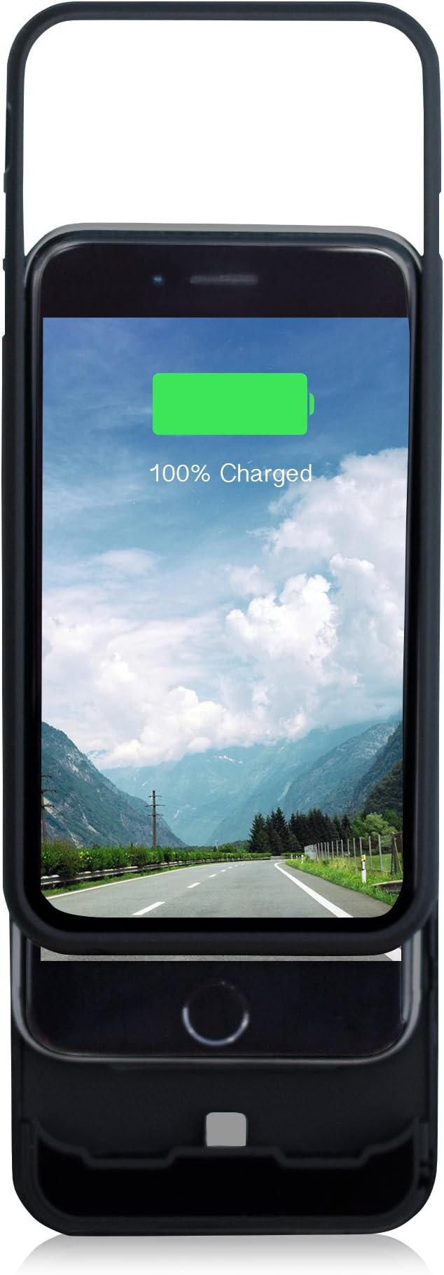 EYN Products Battery Charger Case for iPhone 6 - Retail Packaging - Black