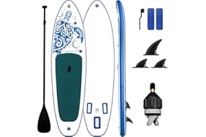 Feath-R-Lite Inflatable Paddle Board Stand Up Paddle Boards, Ultra Light Paddleboard for Adult Wide Stable Design Sup with Premium Accessories, Paddle, Bag, Pump