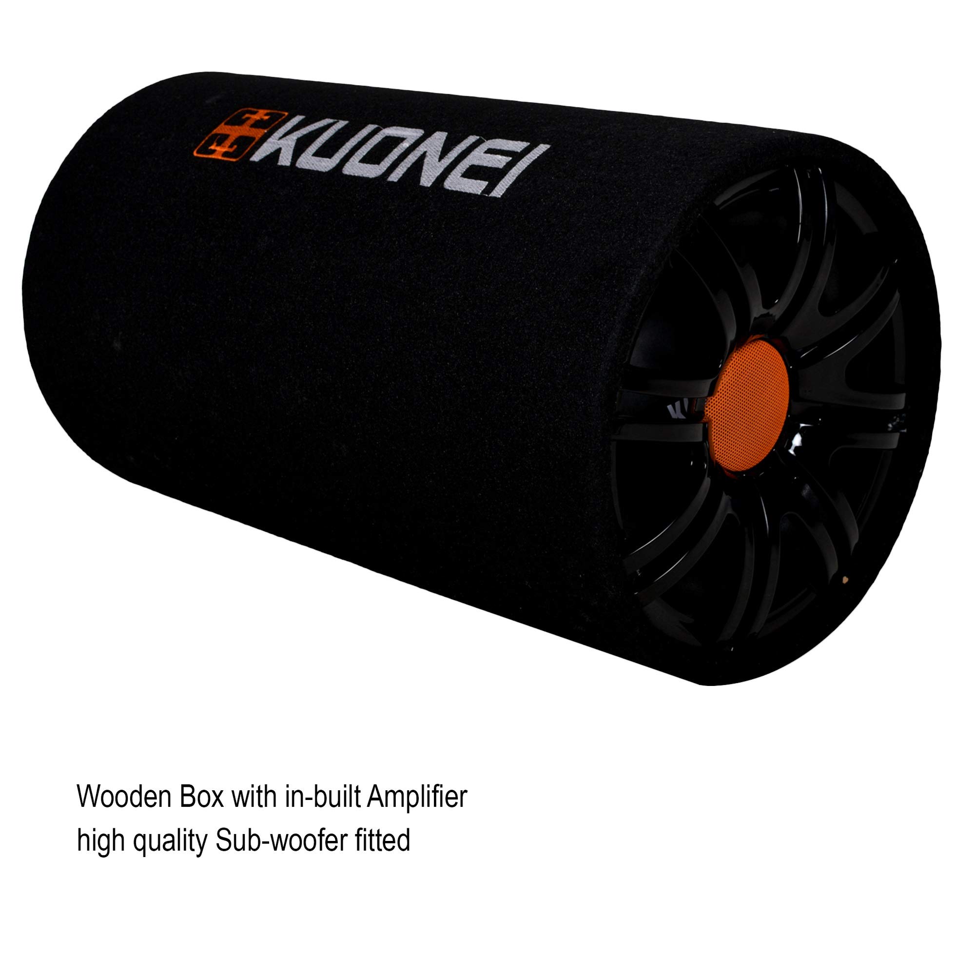 subwoofer inbuilt amplifier for car