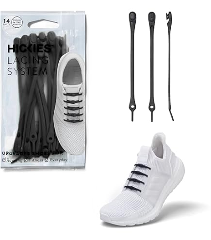 Hicky様　1本 Amazon.com: HICKIES Tie-Free Laces (1.0) - Black : Clothing