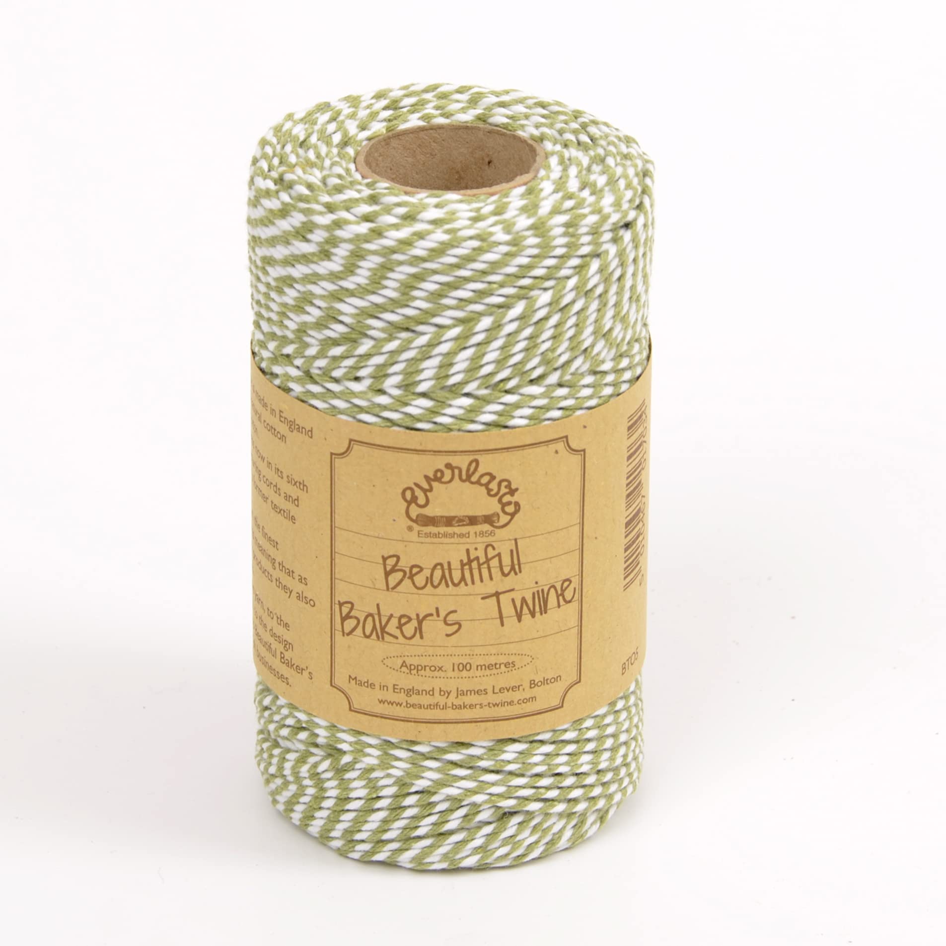 100m - Everlasto Original 'Beautiful Bakers Twine' (2mm approx) (Sage Green)